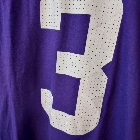 NWT  Nike Adult Men's Medium #3 Jordon‎ Addison Purple Minnesota Vikings T Shirt - Picture 6 of 12